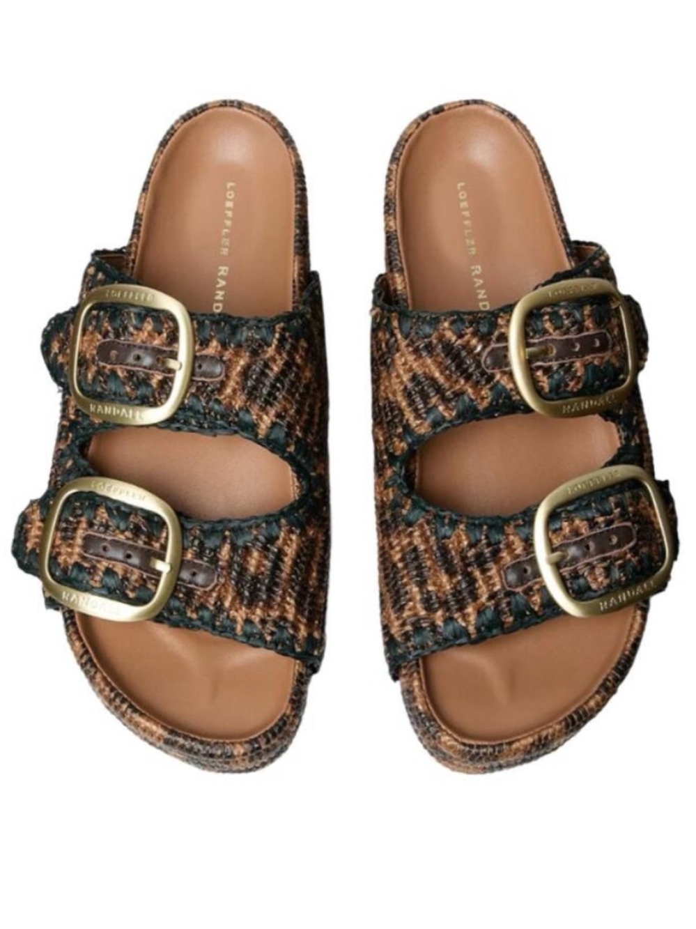 NEW In Box LOEFFLER RANDALL Women’s THEO Leopard Print Sandals 8.5 8 Shoes - Picture 2 of 13
